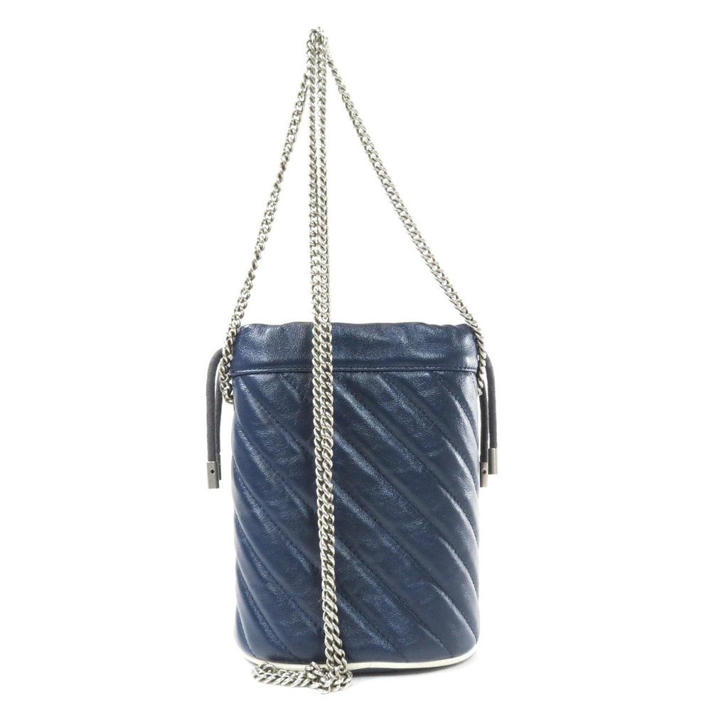Gucci Shoulder GG Bag Calfskin Marmont Bucket - Picture 1 of 11